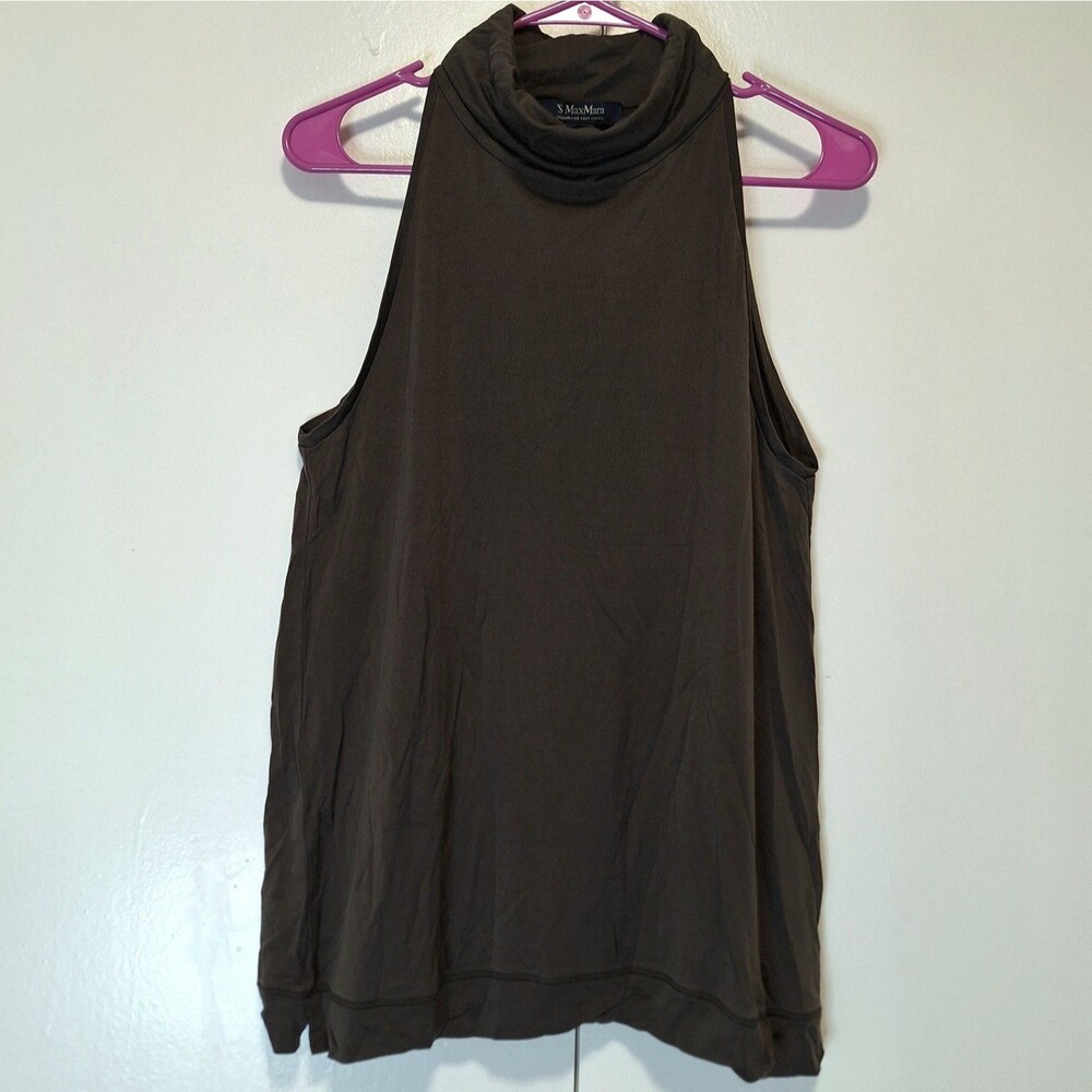 'S Max Mara Turtleneck Tank Top